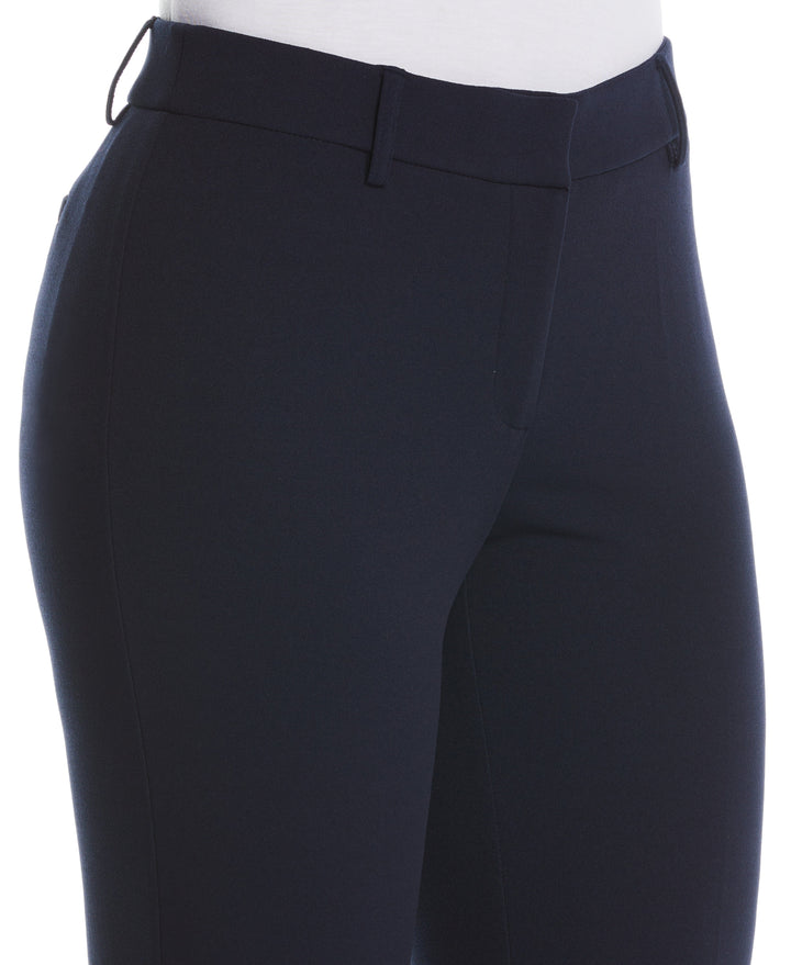 PETITE STRETCH CREPE PANT - CLASSIC FIT (Navy) 