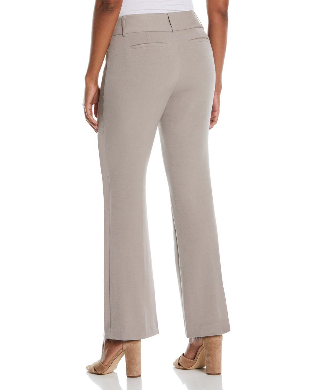 Petite Curvy Fit Boot Cut Pant (Summer Straw) 