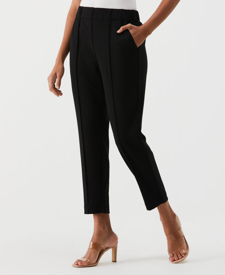 Easy Pull On Pant (Black) 