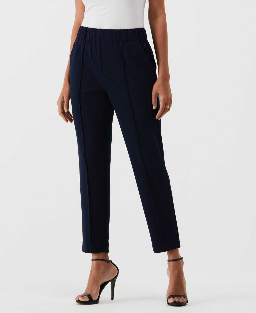 Easy Pull On Pant (Navy) 