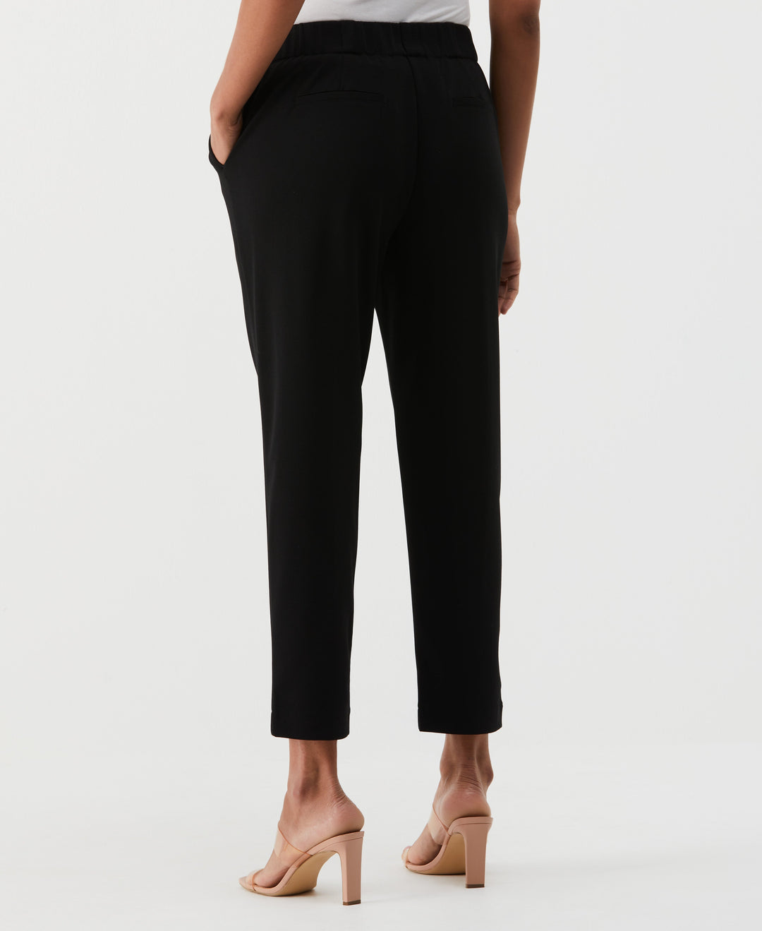 Easy Pull On Pant (Black) 