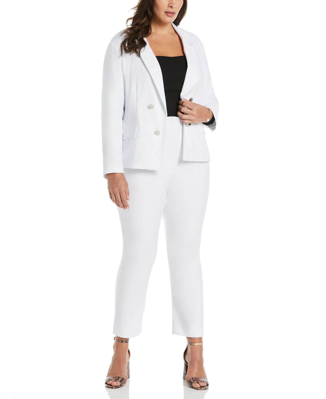 Cropped Satin Luxe Jacket-Jacket-Rafaella-Sportswear