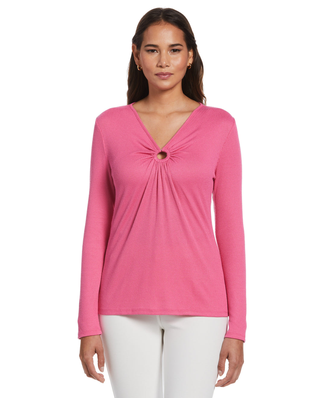 O-Ring Top (Carmine Rose) 