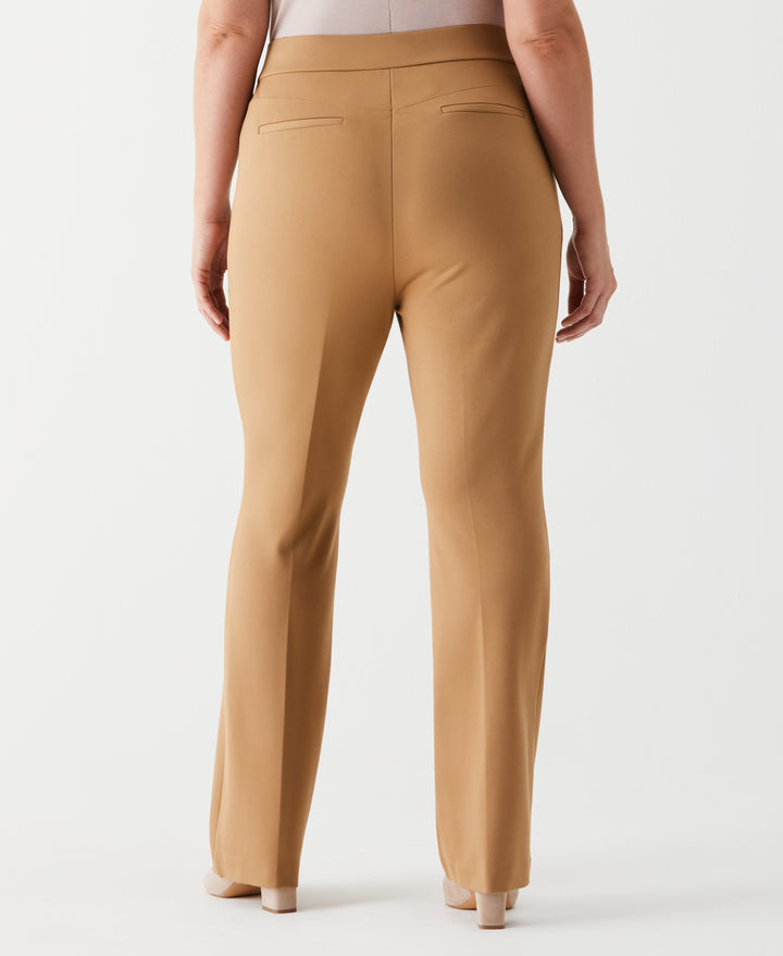 Plus Size Boot Cut Pull-On Pant (Tigers Eye) 