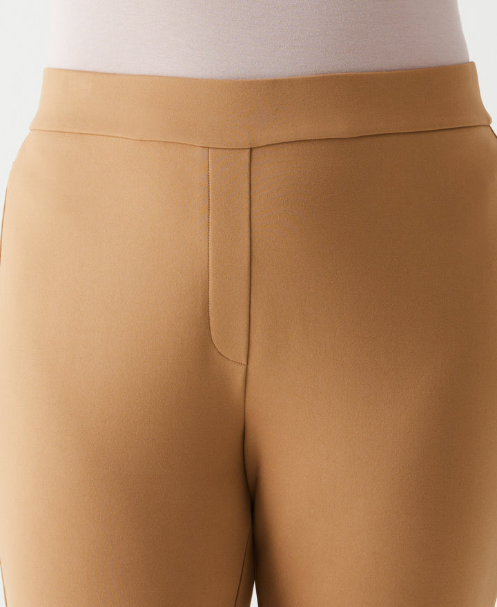 Plus Size Boot Cut Pull-On Pant (Tigers Eye) 