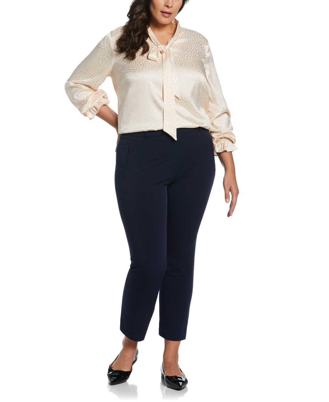 Tie Front Blouse-Shirt-Rafaella-Sportswear