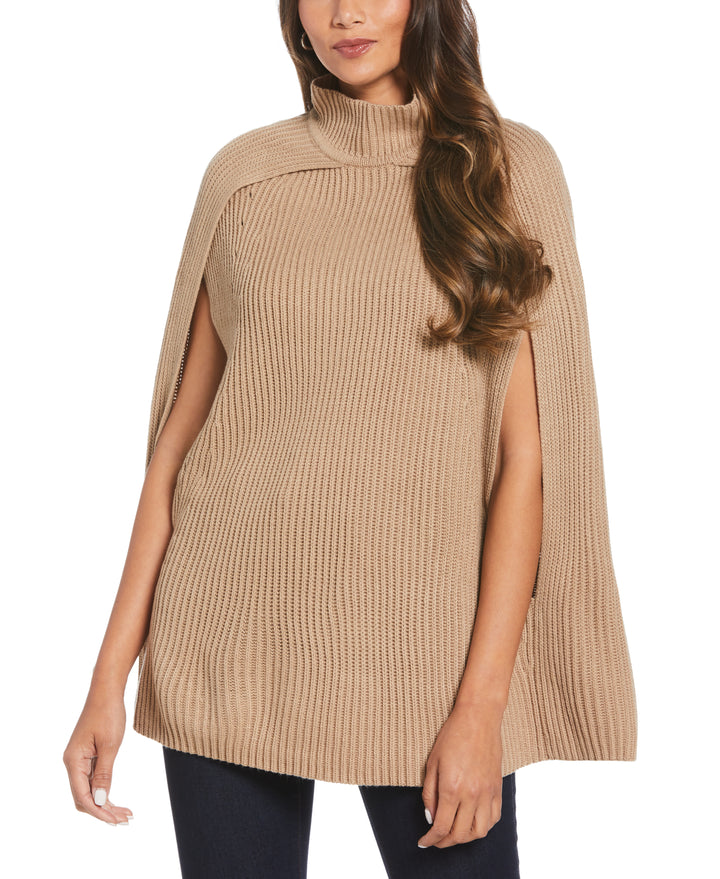 Poncho Sweater (Dark Safari) 