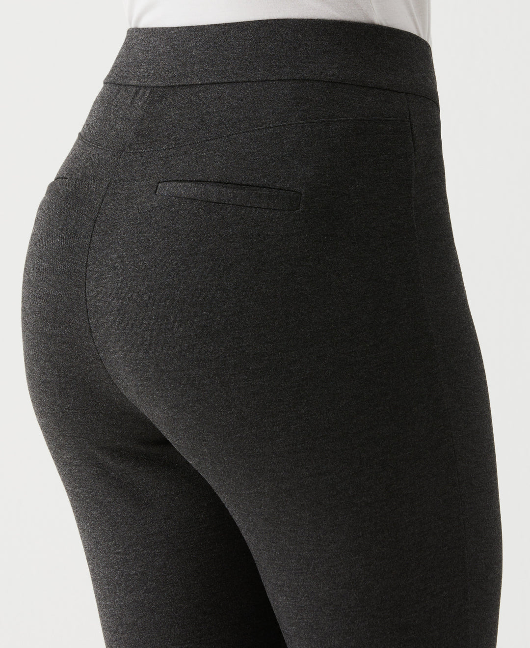 Boot Cut Pull-On Pant (Charcoal Tweed Heather) 