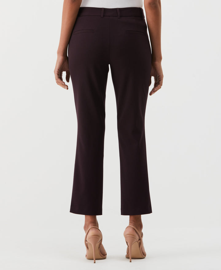 Straight Leg Ankle Pant (Vintage Wine) 