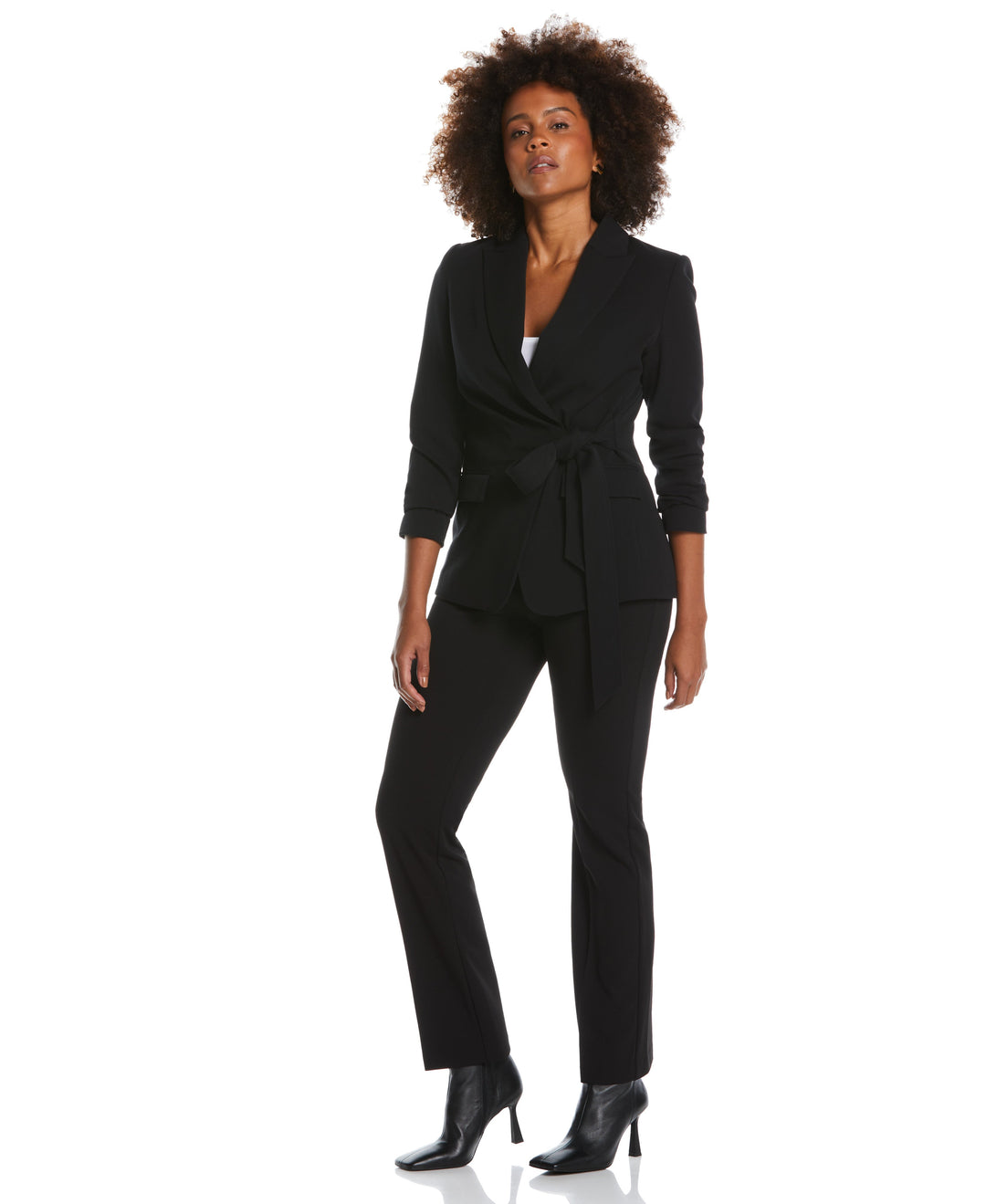 STRETCH CREPE PANT - CLASSIC FIT (Black) 