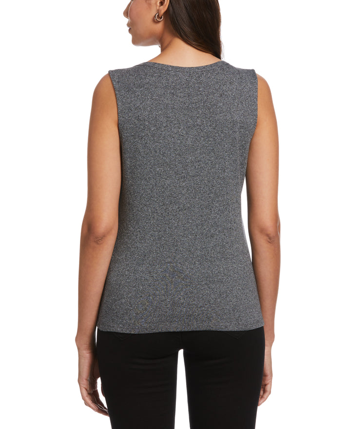 Tank Top with Hardware (Salt & Pepper) 