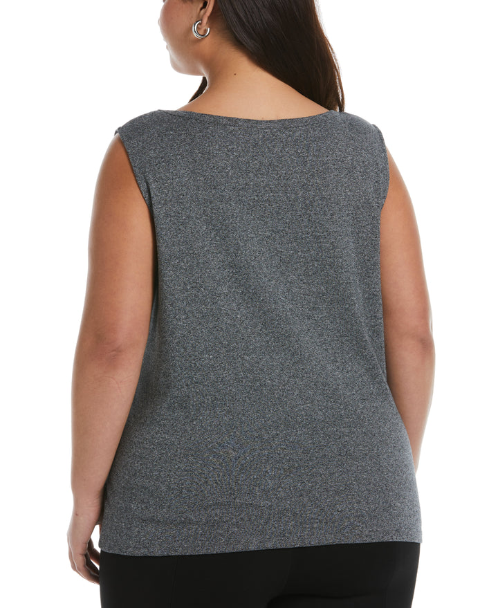 Tank Top with Hardware (Salt & Pepper) 