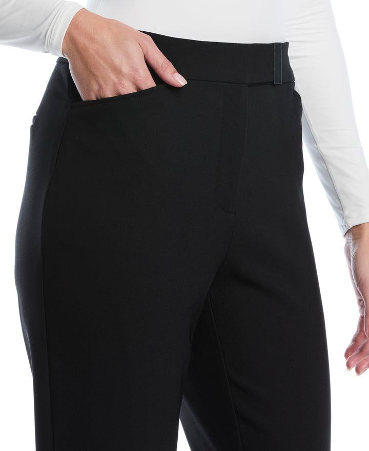 Extended Tab Ankle Pant (Black) 