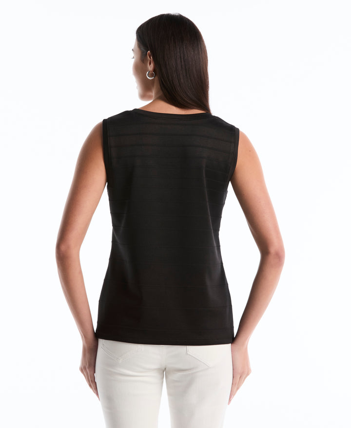 Ottoman Knit Top (Black) 