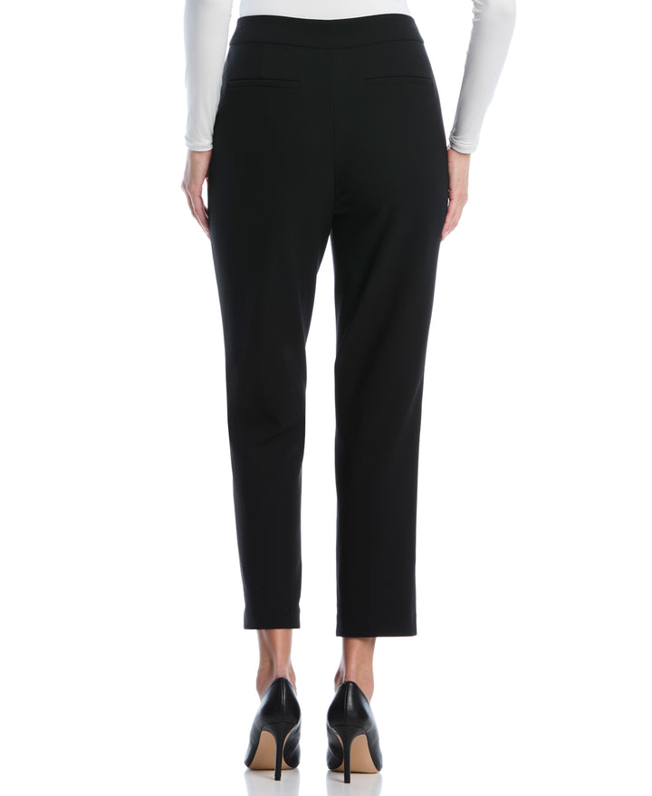 Extended Tab Ankle Pant (Black) 