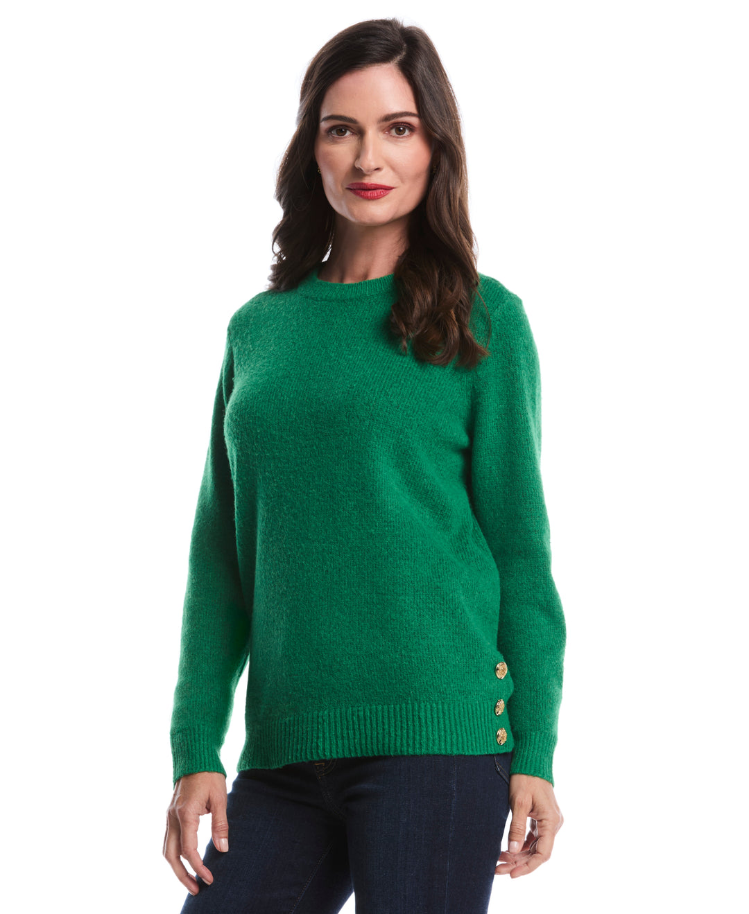 Crew Neck Novelty Sweater (Jolly Green) 