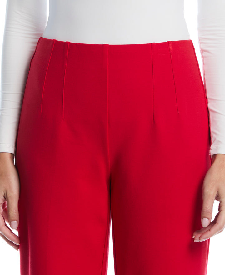Double Dart Wide Leg Pant (Tango Red) 