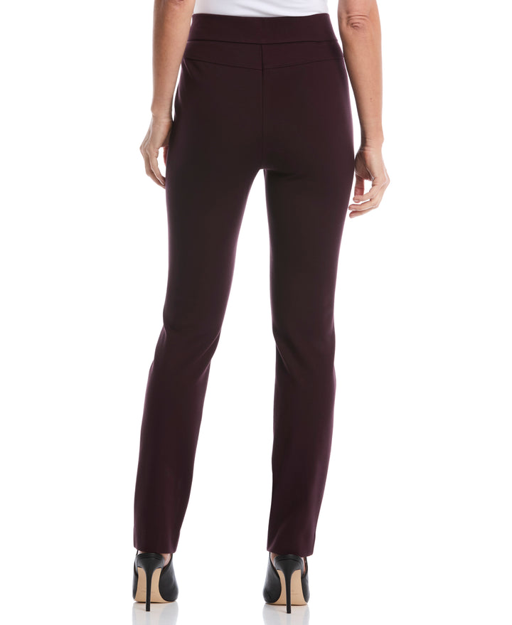 Petite Ponte Slim Leg Pant (Vintage Wine) 