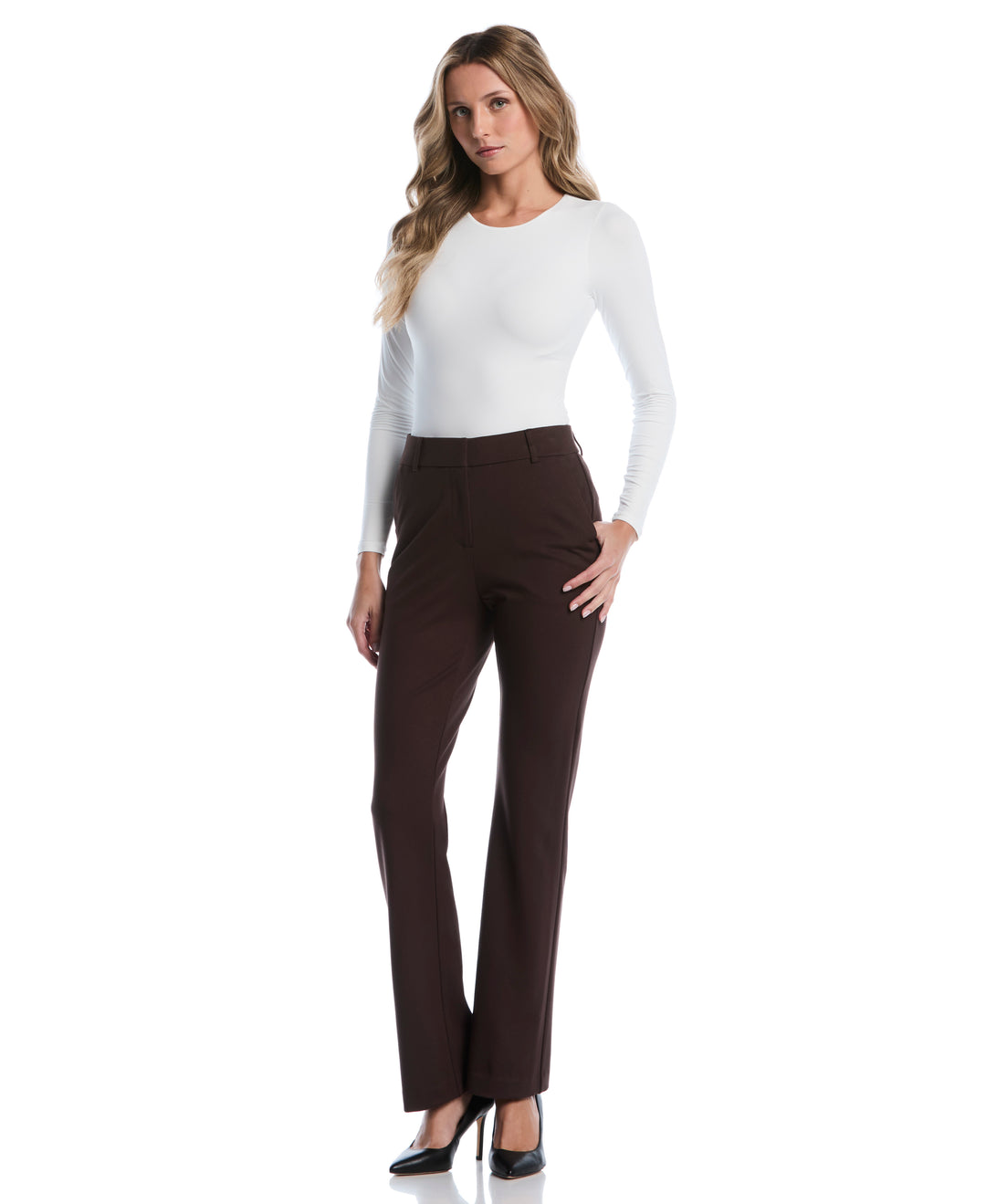 Fly Front Bootcut Pant (Java) 