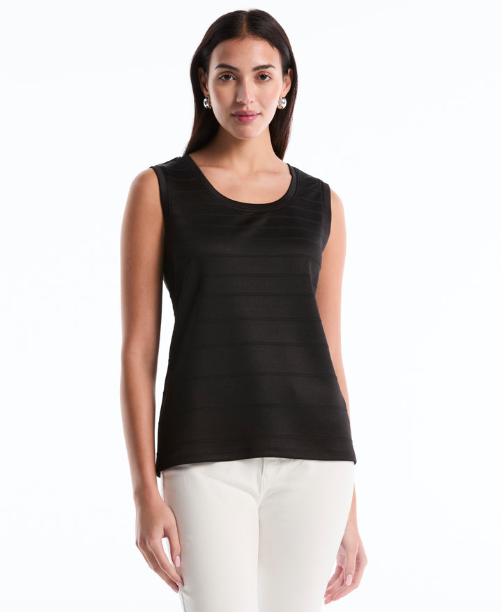 Ottoman Knit Top (Black) 
