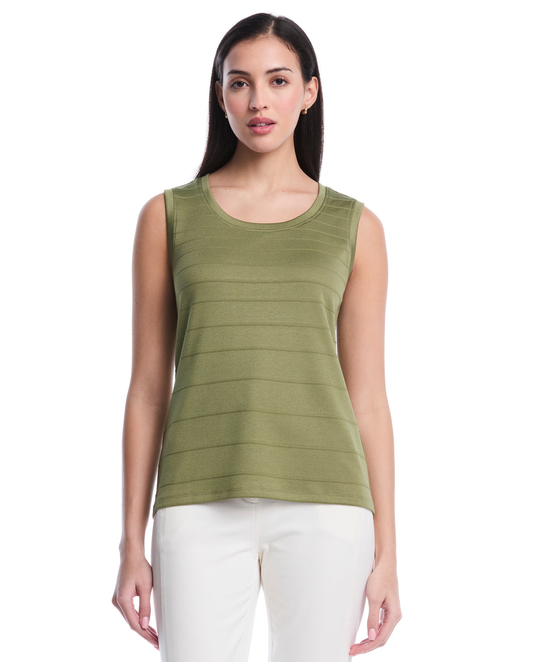 Ottoman Knit Top (Loden Green) 