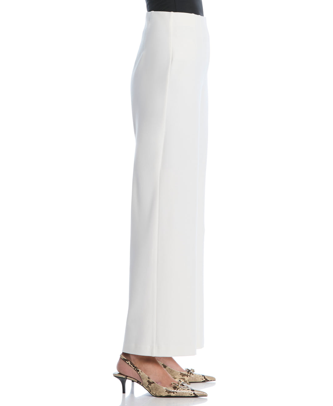 Double Dart Wide Leg Pant (Egret) 