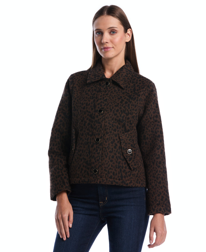 Plush Leopard Jacket (Monks Robe) 