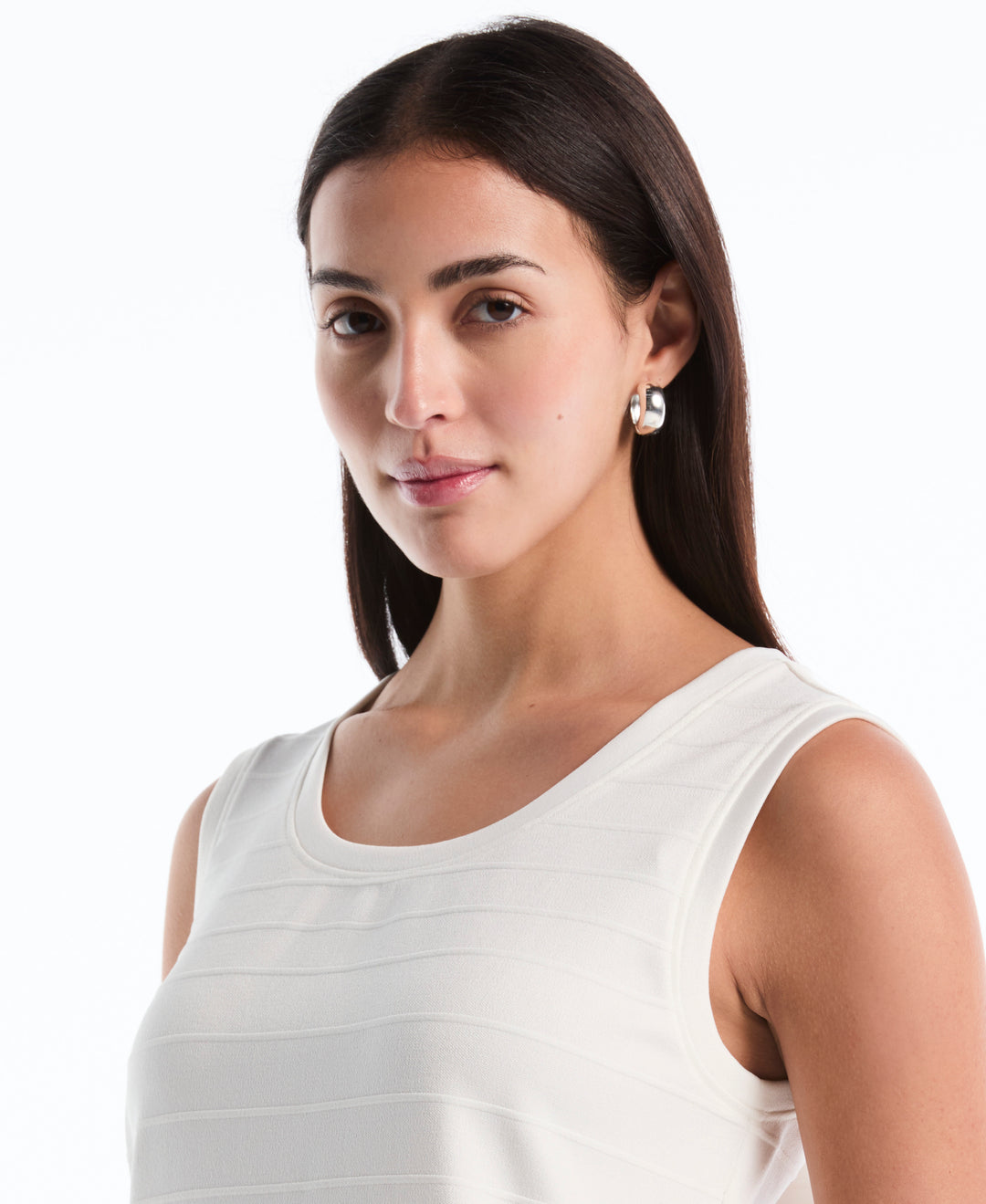 Ottoman Knit Top (Star White) 