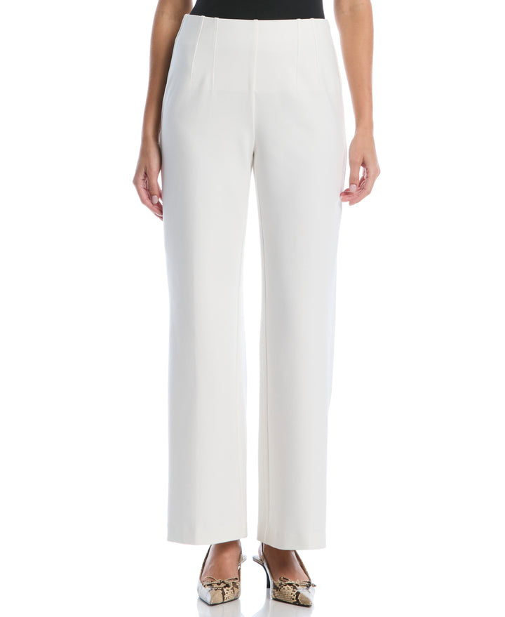 Double Dart Wide Leg Pant (Egret) 