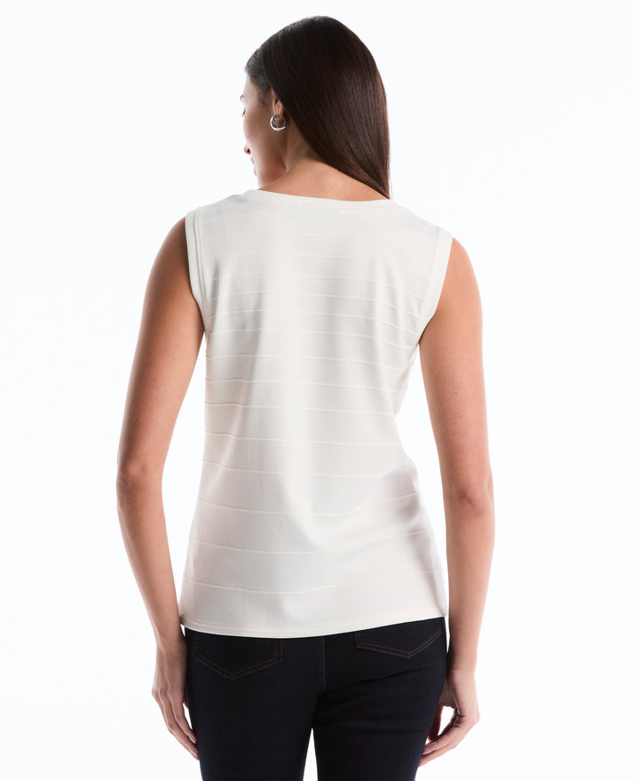 Ottoman Knit Top (Star White) 