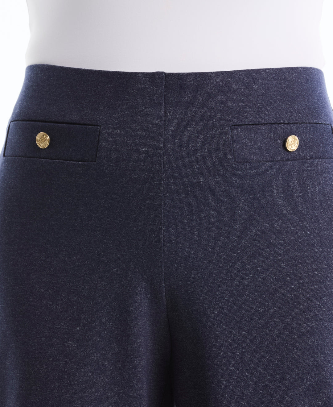 Plus Size Indigo Denim Wide Leg Pant (Rinse) 