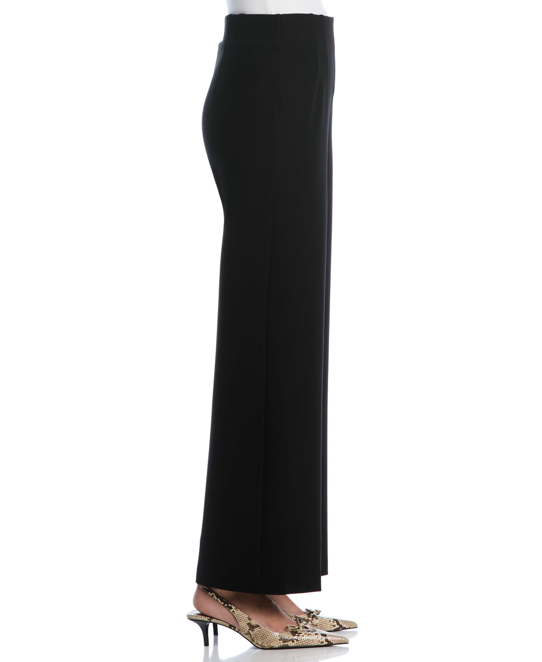 Double Dart Wide Leg Pant (Black) 