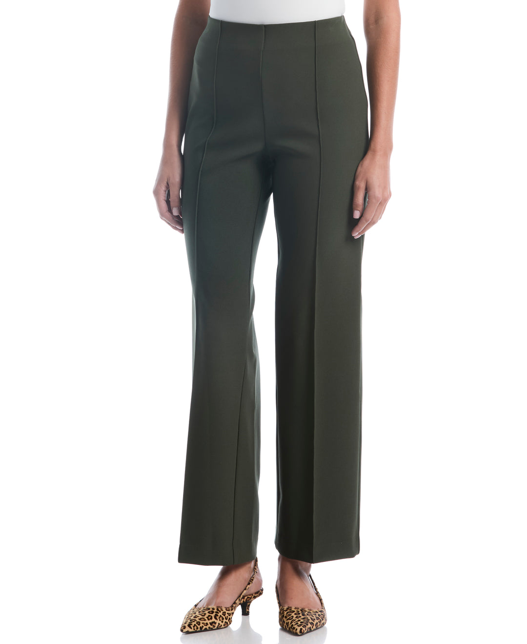 Wide Leg Pull-On Pant (Duffel Bag) 
