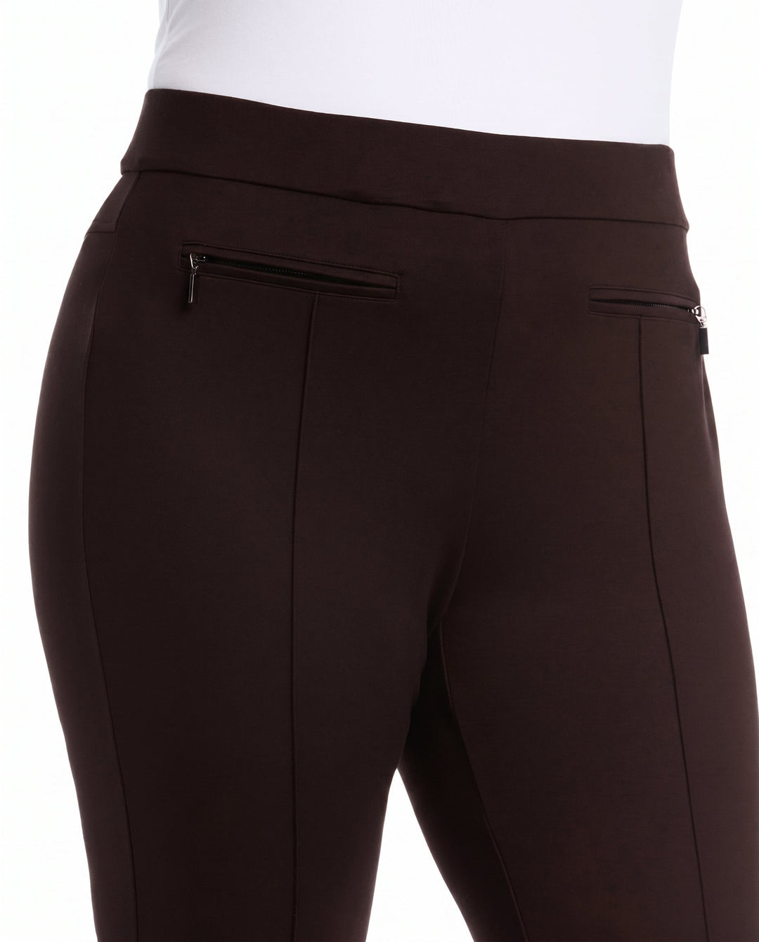 Plus Size Ponte Slim Leg Pant