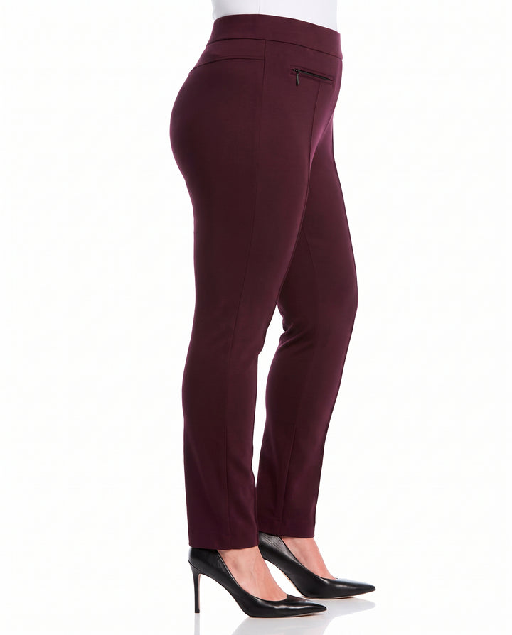 Plus Size Ponte Slim Leg Pant