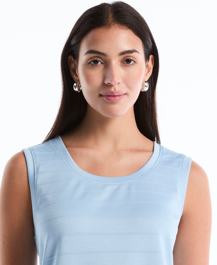 Ottoman Knit Top (Cerulean) 