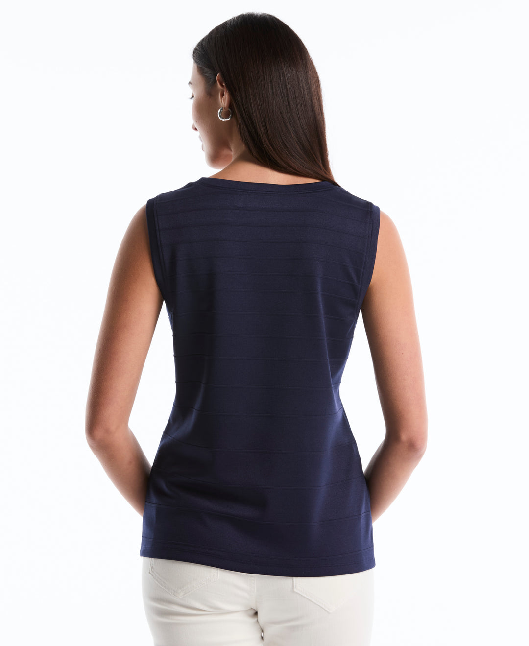 Ottoman Knit Top (Peacoat) 