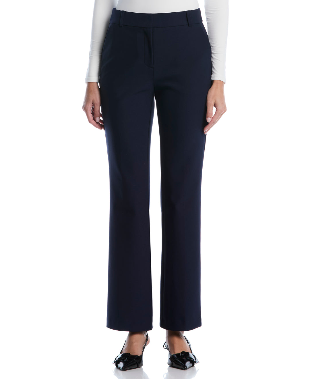 Bootcut Pant with Pockets (Navy) 
