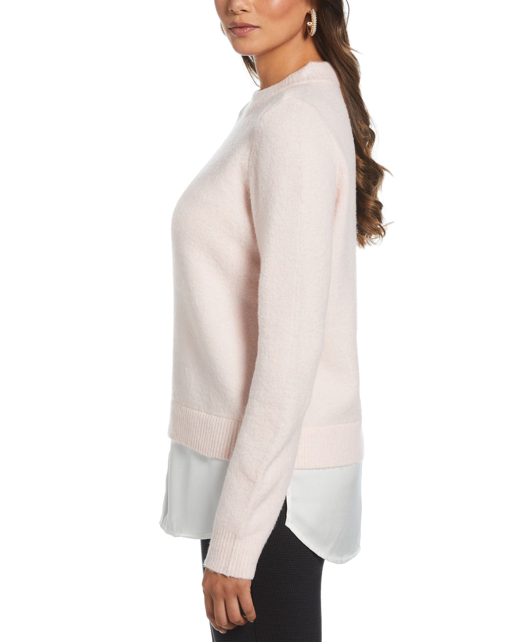 Layered Sweater (Icy Pink) 