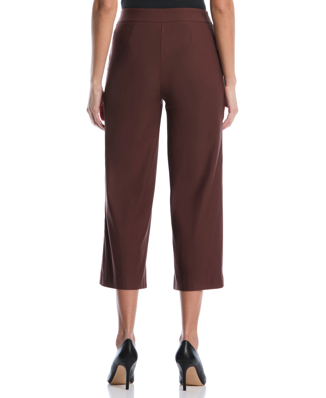 Wide Leg Trim Pant (Brown Stone) 