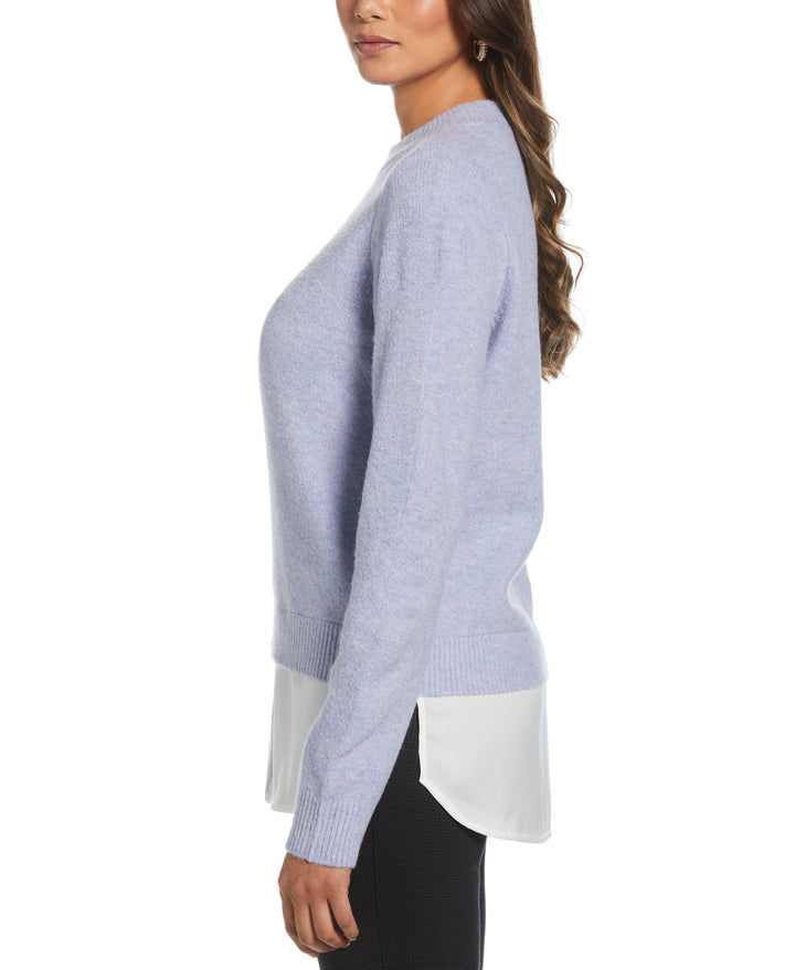 Layered Sweater (Purple Heather) 