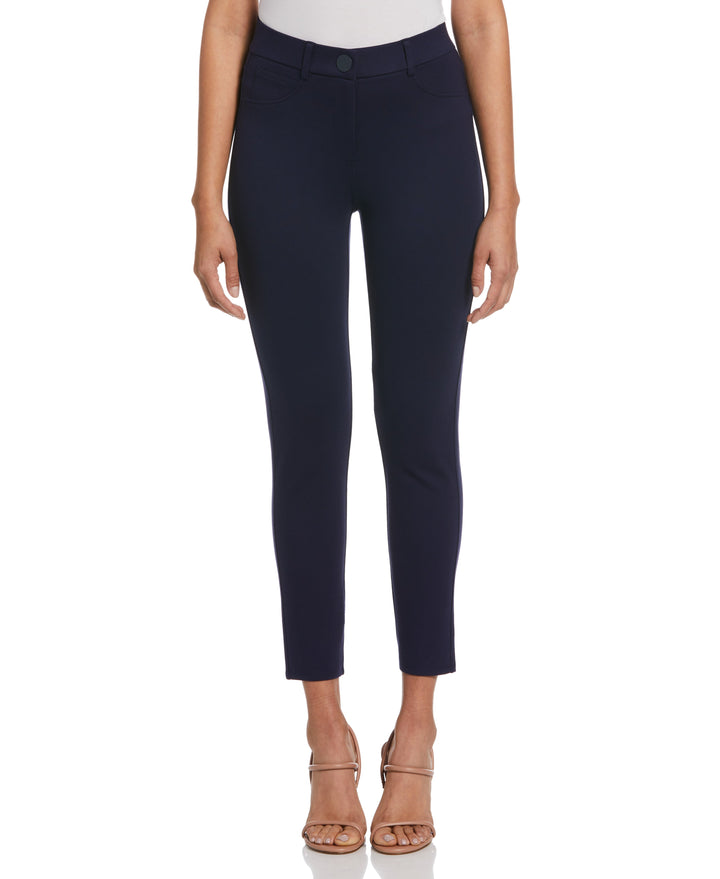 5 Pocket Ponte Pant (Peacoat) 