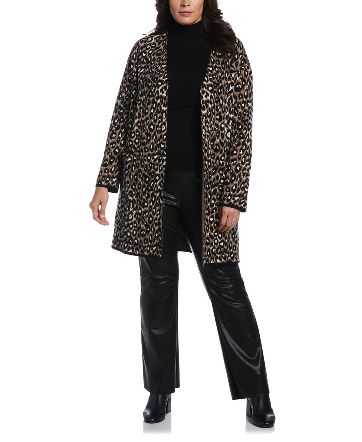 Faux Leather High Waist Boot Cut Pant (Black) 