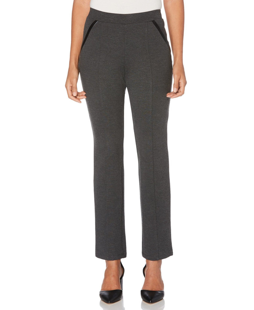 PONTE SLIM LEG PANT-Pant-Rafaella-Sportswear