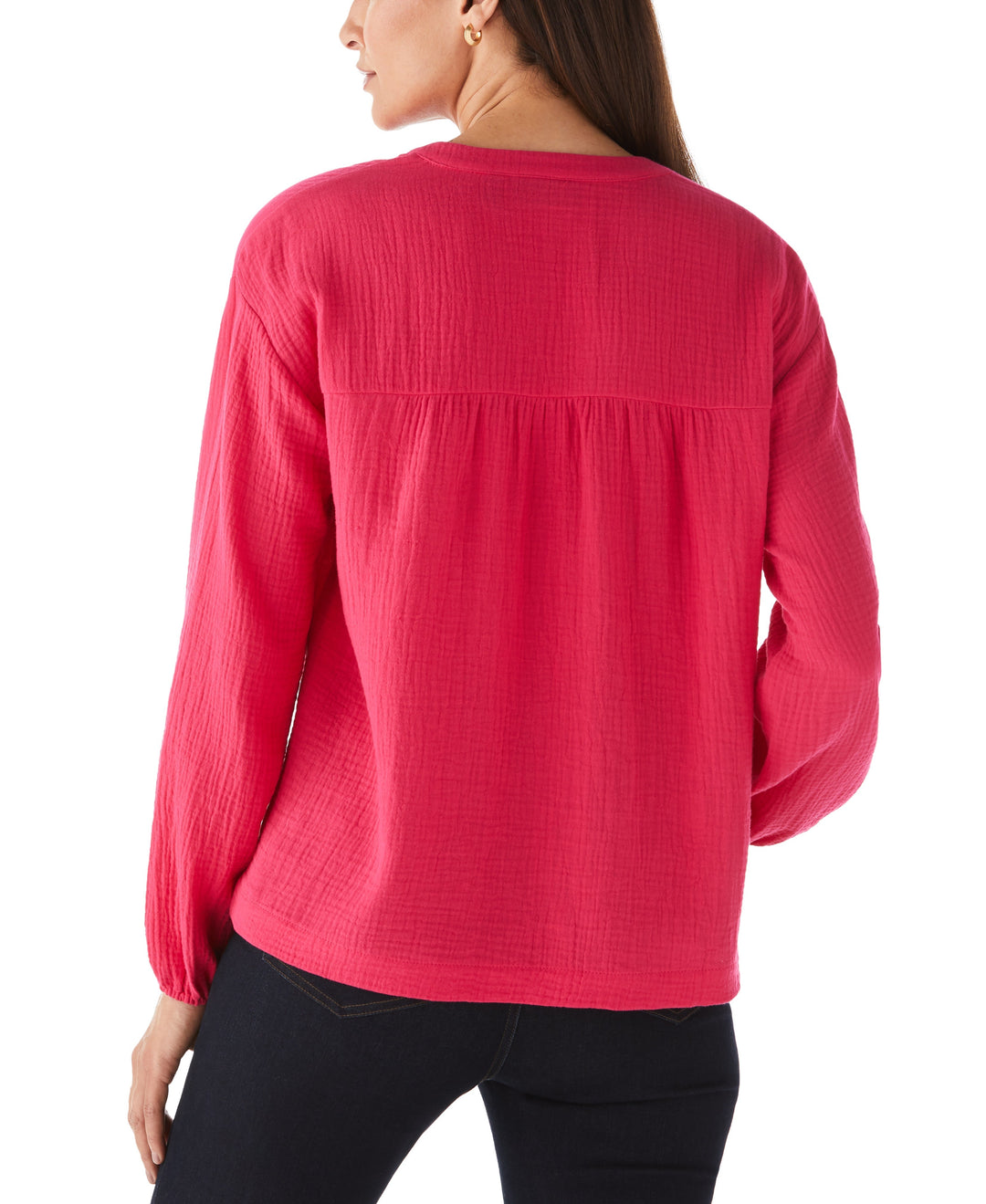 Solid Gauze Top (Innuendo) 