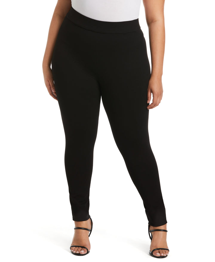 Comfort Fit Seamed Back Legging (Black) 