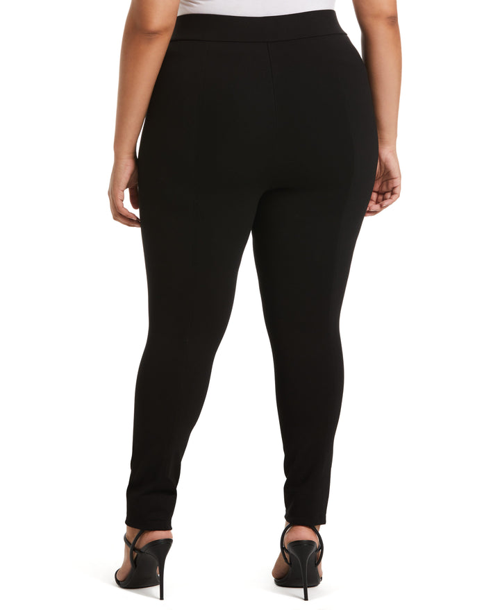 Comfort Fit Seamed Back Legging (Black) 