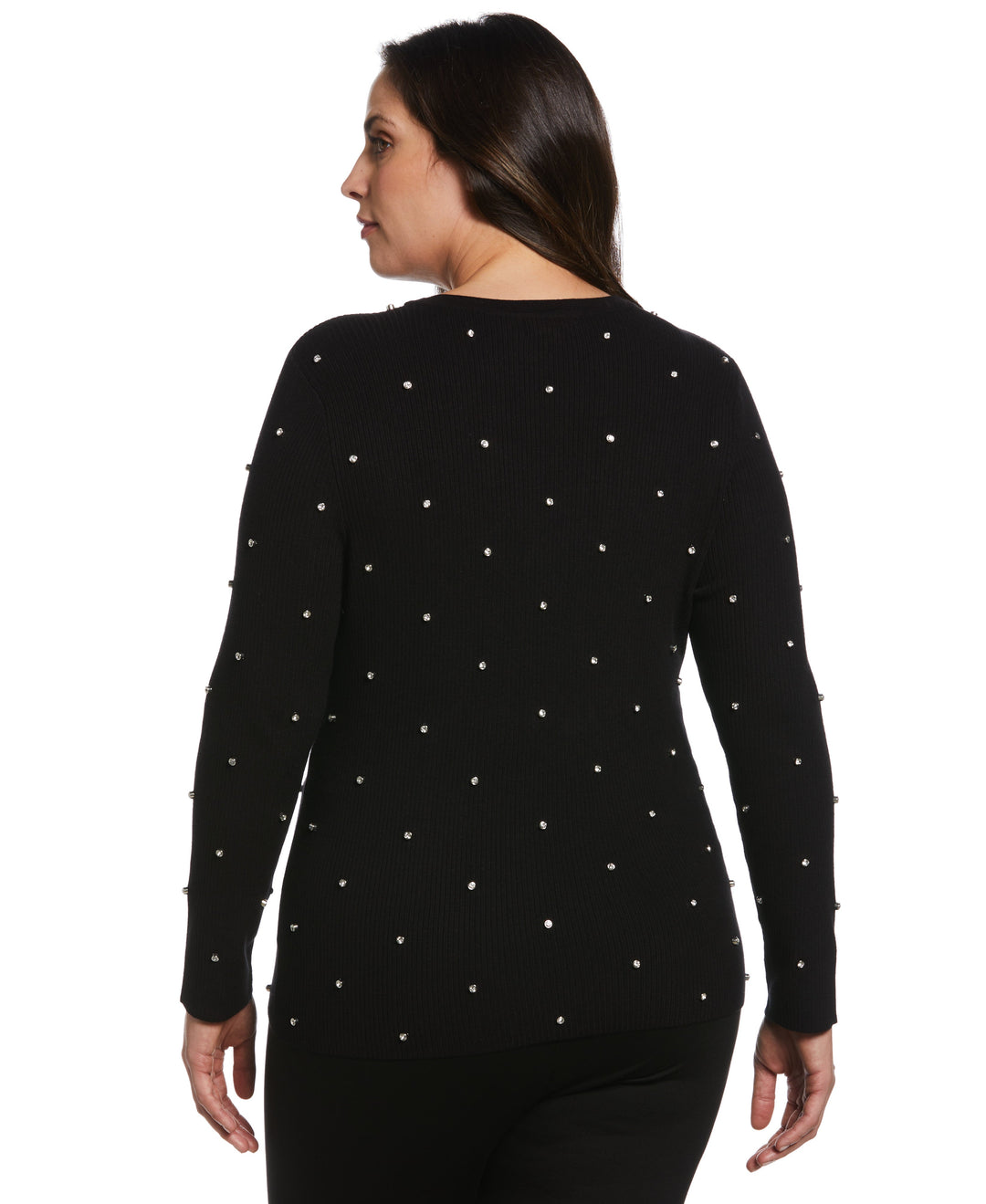 Embellished Sweater (Black)