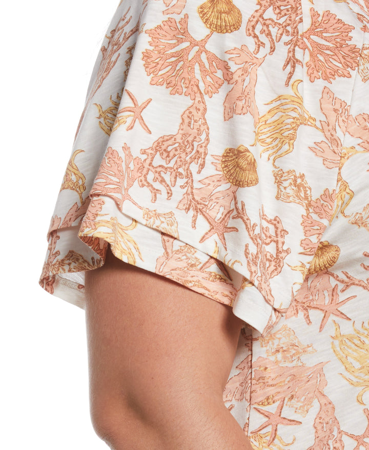 Flutter Raglan Sleeve Tee (Egret) 