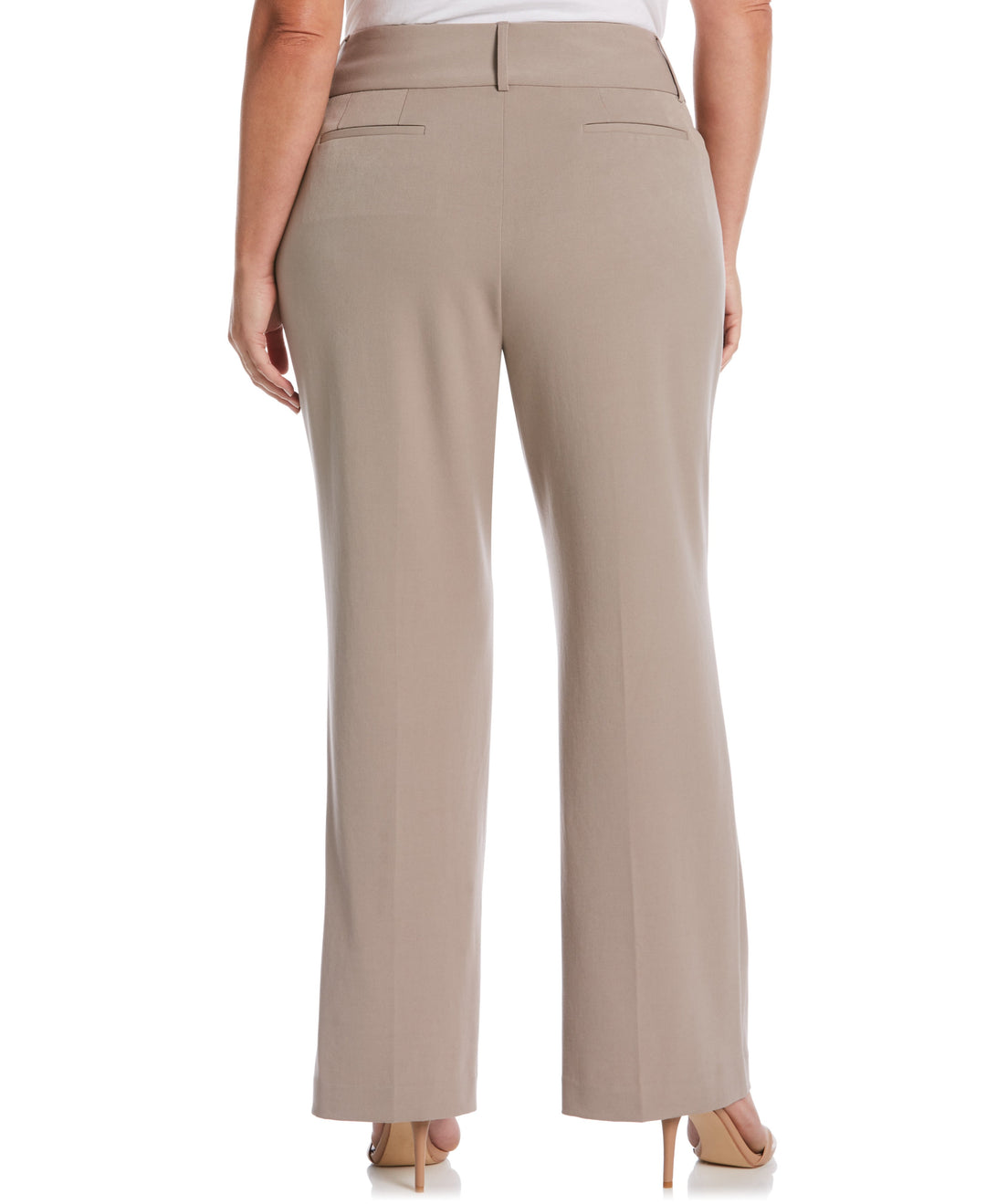 GABARDINE BOOTCUT PANT - CURVY FIT (Summer Straw) 